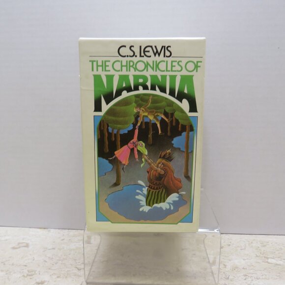 VTG 70's C. S. Lewis The Chronicles of Narnia Complete 7 Book Series Paperback - Picture 10 of 11